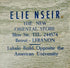Original Elie Nseir New Oriental Store presentation box label from Beirut, Lebanon