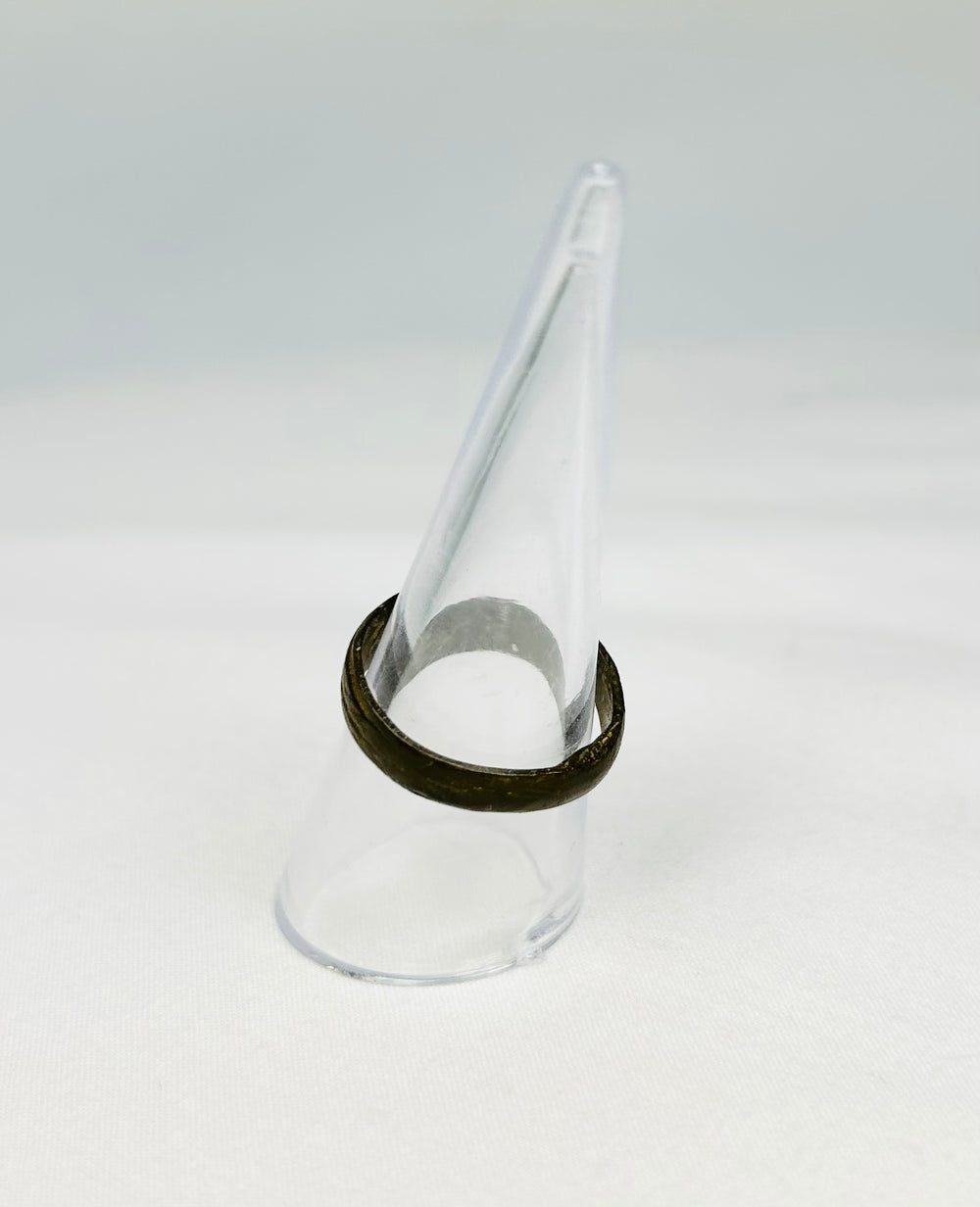 Ancient Roman personal ring bronze artifact 1st–4th century CE