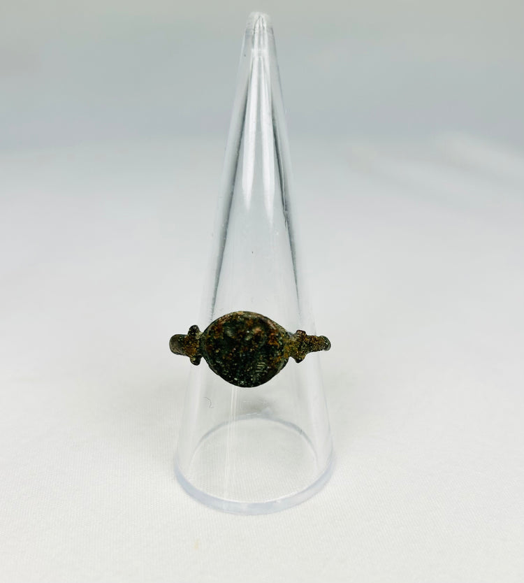 Ancient Roman Bronze Seal Ring | Circa 150-250AD