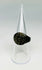 Ancient Roman bronze ring photographed to show natural patina and historical wear