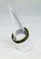 Ancient Roman bronze ring, authentic 1st–4th Century CE antiquity with Chi-Rho engraving, certified and available at Relic and Rarity.