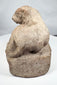 Large terracotta reclining lion votive figure from Alexandria, Egypt, Ptolemaic era