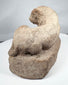 Ptolemaic Period terracotta lion from Egypt showing detailed facial features and mane