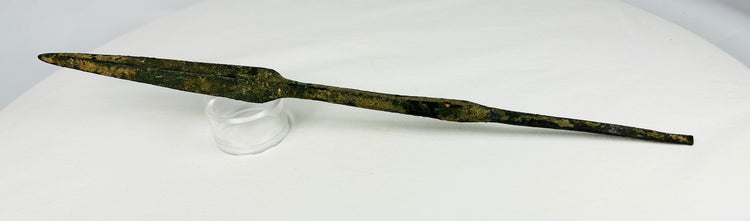 Ancient Mediterranean | Bronze Spearhead | Early Cypriot III | Circa 2500–1900 BCE