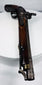 Nineteenth-century Northwest Frontier pistol with hardwood stock and iron lock mechanism
