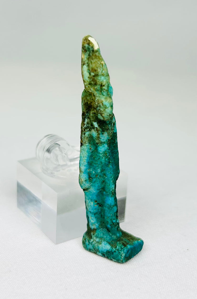 Egyptian Turquoise Faience Amulet of Sekhmet | Circa 664-332 BC