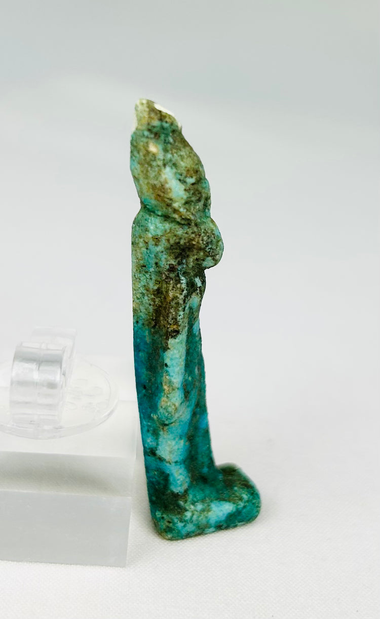 Egyptian Turquoise Faience Amulet of Sekhmet | Circa 664-332 BC