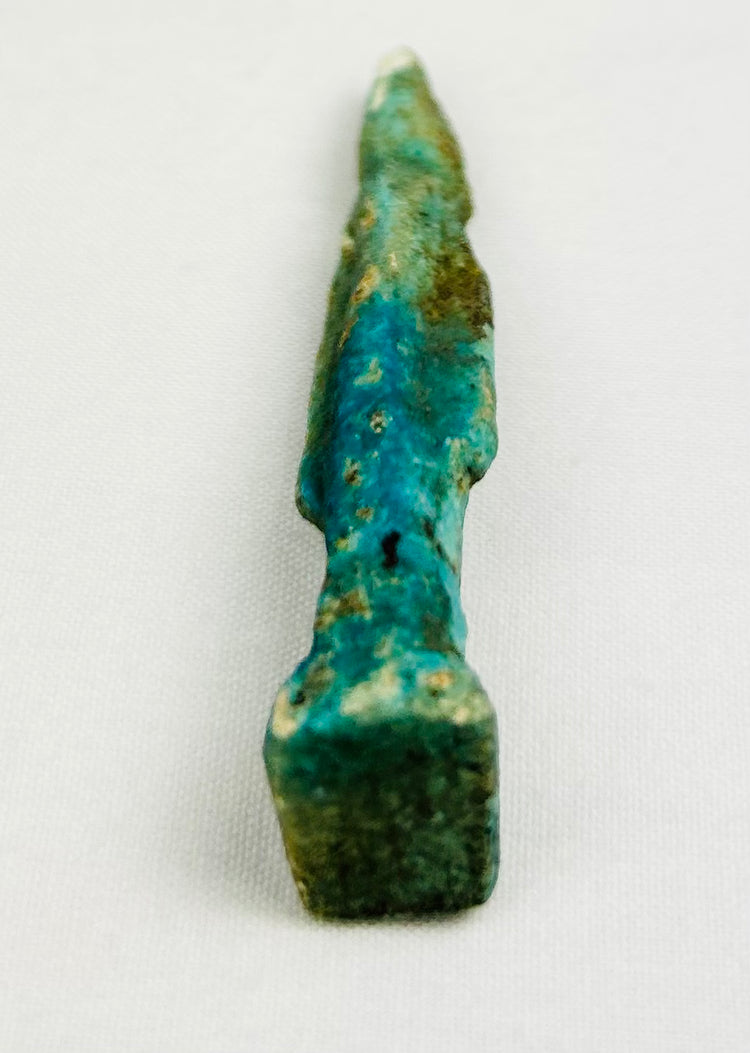 Egyptian Turquoise Faience Amulet of Sekhmet | Circa 664-332 BC