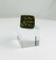 Early Roman or Near Eastern bronze ring featuring paired bird motif on square bezel