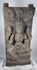 Antique Indian architectural fragment with Lakshmi and symmetrical elephants