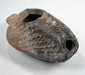 Early Byzantine Samaritan oil lamp with geometric shoulder decoration