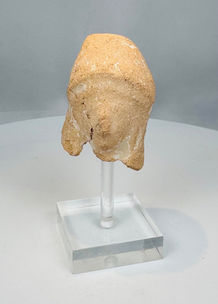 Late Classical female terracotta sculpture from ancient Greece