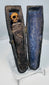 Late 18th to early 19th-century wooden memento mori coffin