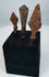 Roman leaf-shaped and narrow iron arrowhead forms