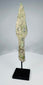 Ancient Southeast Asian bronze spearhead with pierced blade