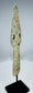 Archaeological Vietnamese bronze weapon with green patina