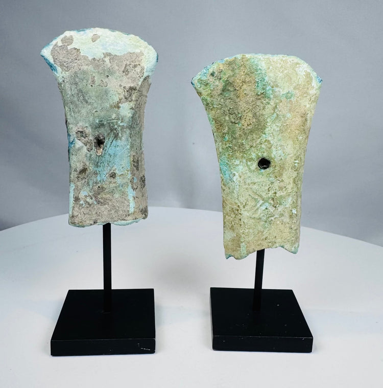 Vietnamese Dong Son bronze axes, circa 500 BCE–300 CE