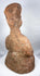 Side view of Han Dynasty terracotta attendant with tall cap