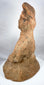 Close-up of ancient Chinese attendant’s modelled facial features
