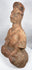 Han Dynasty terracotta figure with hands positioned across lap