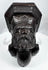 Reverse of antique wooden corbel with later mounting hardware