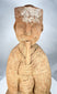 Rear view of a Han Dynasty terracotta funerary sculpture