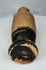 Wheel-thrown terracotta lekythos with buff and ochre surface