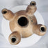 Ancient Mexican pottery featuring a symmetrical radial construction