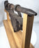 Monumental European wrought-iron gate lock showing traditional blacksmith construction