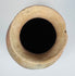 Ancient hand-formed earthenware storage jar from Central America with surviving original form