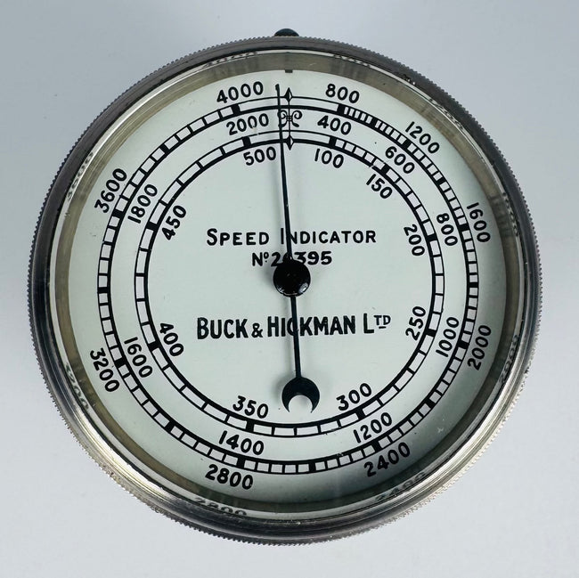 Buck &amp; Hickman No. 26395 rotational speed measuring instrument