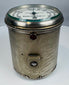 Vintage British speed indicator displayed inside its original carrying case