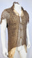 Interior of antique Moro armour showing the surviving hide undercoat