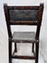 Carved walnut front stretcher on a 17th-century Spanish side chair