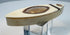Open Georgian toothpick case revealing its shallow fitted interior