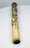 Japanese carved bone parasol, cane or decorative sword fitting from the Meiji period