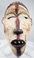 Central African polychrome wood mask attributed to the Yombe cultural tradition