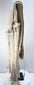 Detailed view of age-related wear, staining and minor fraying on a Pueblo textile
