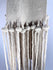 Antique Hopi-attributed rain sash with twisted cords and cornhusk-form tassels
