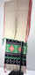 Historic Pueblo dance sash featuring colourful dyed wool embroidery and woven details