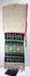 Full view of a cream-coloured Hopi-style dance sash measuring approximately 76 inches long