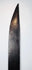 Detail of the asymmetrical point and single cutting edge on an 18th-century hanger sword