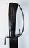 Detail of the iron ferrule and plain pommel cap on a blacksmith-made hanger sword