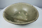 Interior view of a Vietnamese celadon bowl showing five exposed clay firing-spur marks