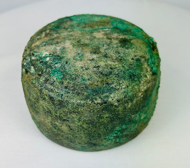 Museum-quality Luristan bronze bowl from the Zagros region, Early Iron Age period