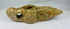 Medieval Middle Eastern stone oil lamp with wick spout and handle