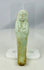 Egyptian Ushabti artifact with mineral inclusions and ancient burial encrustations