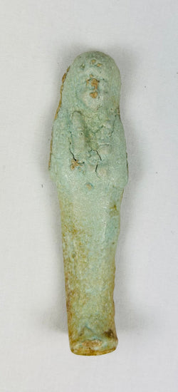Small Ancient Egyptian funerary Ushabti figure dating circa 664–300 BCE
