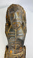 Antique Colonial-era Christian devotional carving with historical deterioration