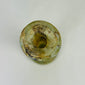 Archaeological Roman glass relic unguentarium used for perfumes and oils